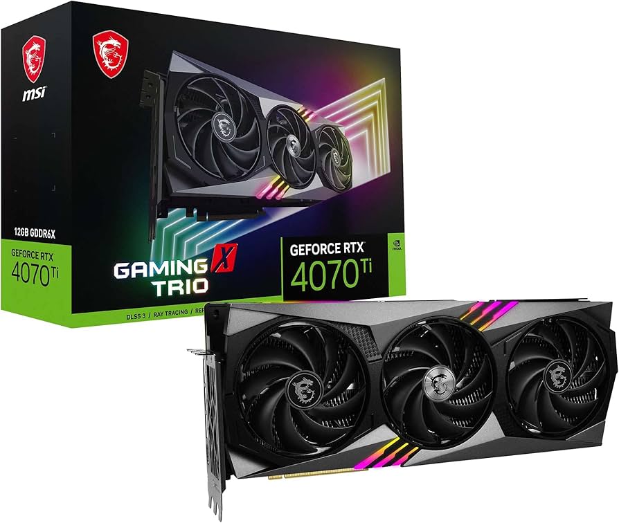 Amazon.com: MSI Gaming GeForce RTX 4070 Ti 12GB GDRR6X 192-Bit