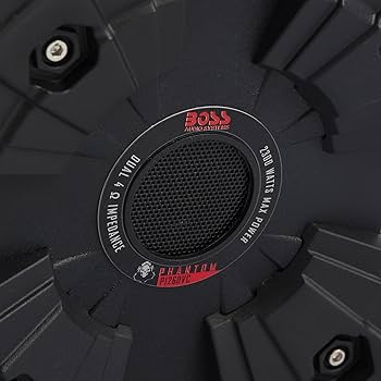 Amazon.co.jp: 12インチ 2300W DVCサブウーハー P126DVC BOSS AUDIO
