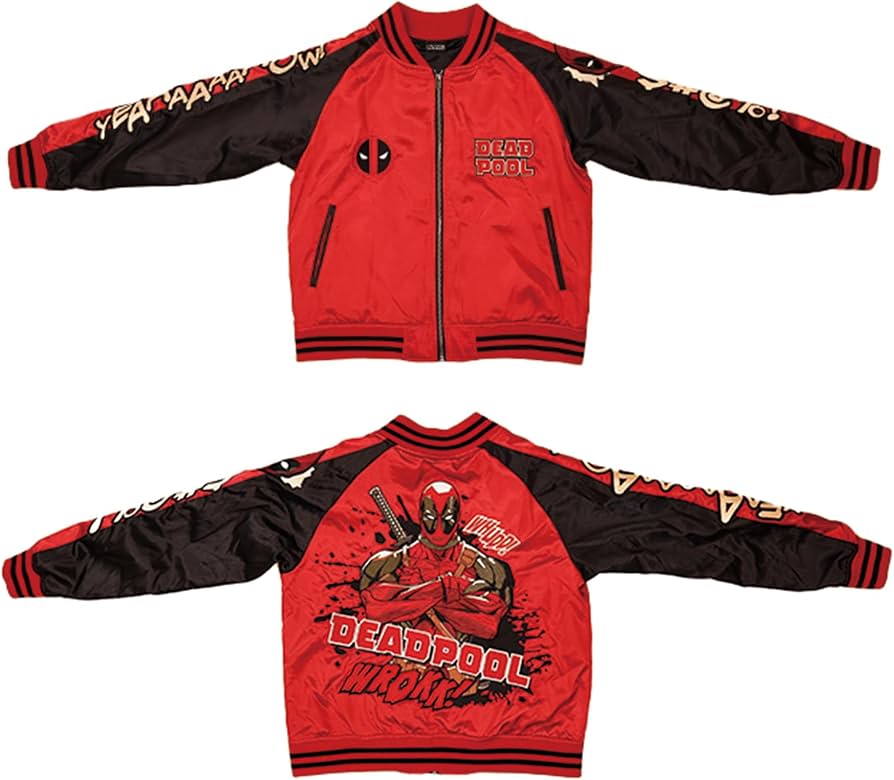 Amazon.co.jp: 丸眞 スカジャン(3L) マーベル デットプール デッド