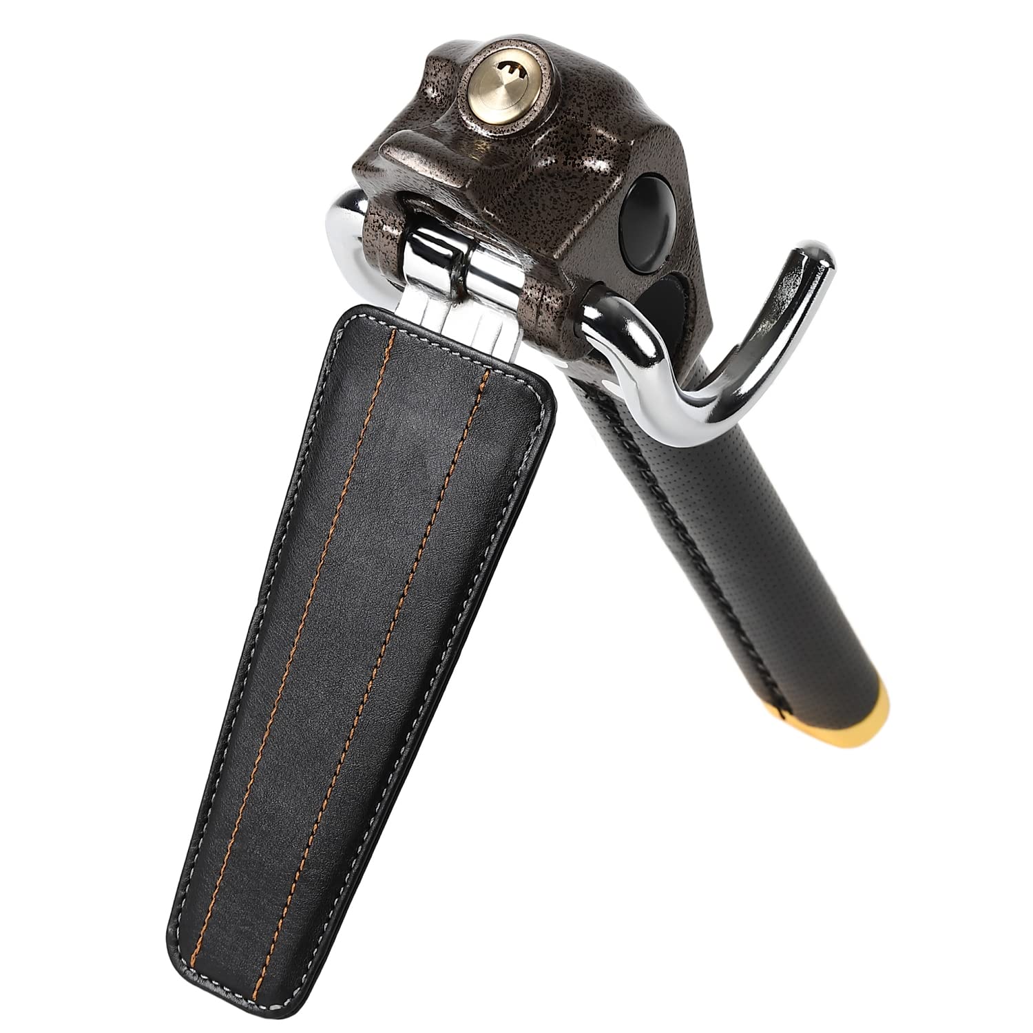 Amazon.co.jp: LESTA ハンドルロック ステアリングロック 盗難防止 車