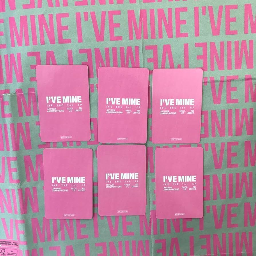 Amazon.co.jp: IVE I'VE特典会場限定 アルバム大阪28 mine6種コンプ