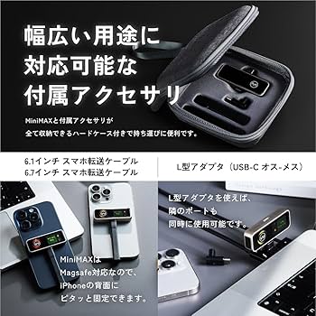 Amazon.co.jp: Maktar (マクター) MiniMax 外付け SSD ポータブル 1TB