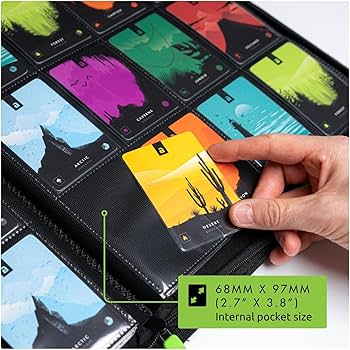 Amazon.com: Vault X 12 XL Pocket Trading Card Zip Binder, 624