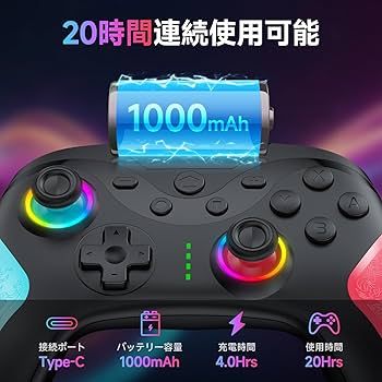 Amazon.co.jp: Switch コントローラー Switch2 TURBO連射機能 スイッチ