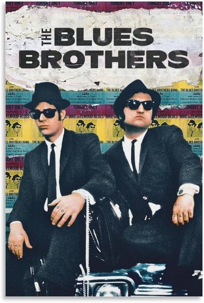 Amazon.co.jp: ポスター ブルースブラザーズ 映画 The Blues Brothers