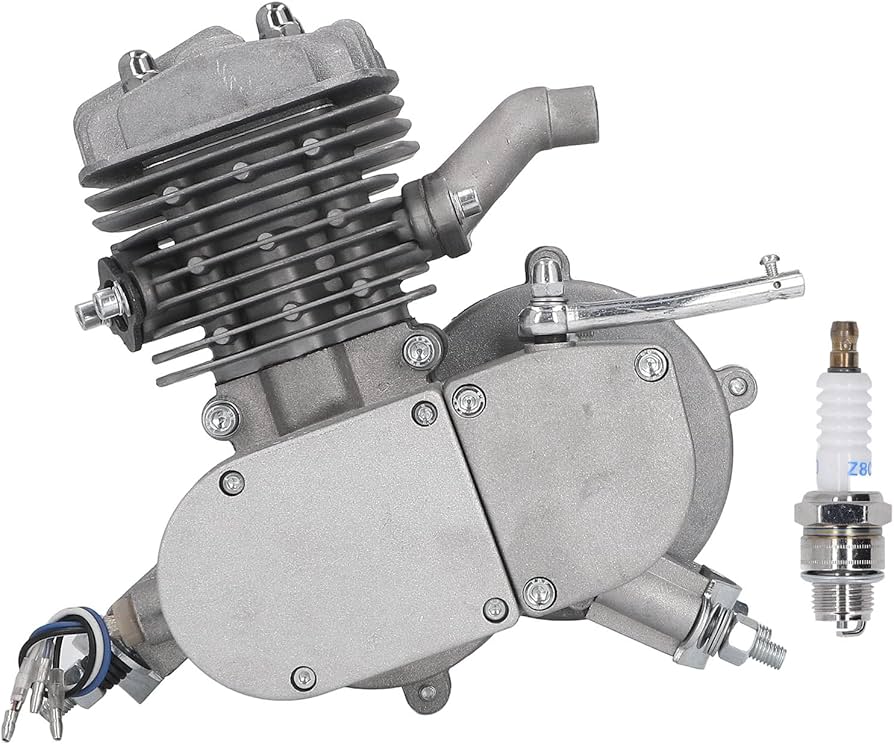 Amazon.co.jp: 2 ストローク 80CC 電動バイク エンジン単気筒空冷