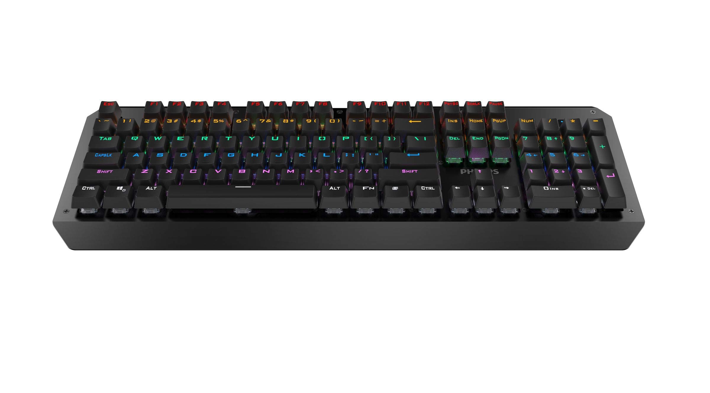 Amazon | フィリップス 有線 ゲーミング メカニカル キーボード