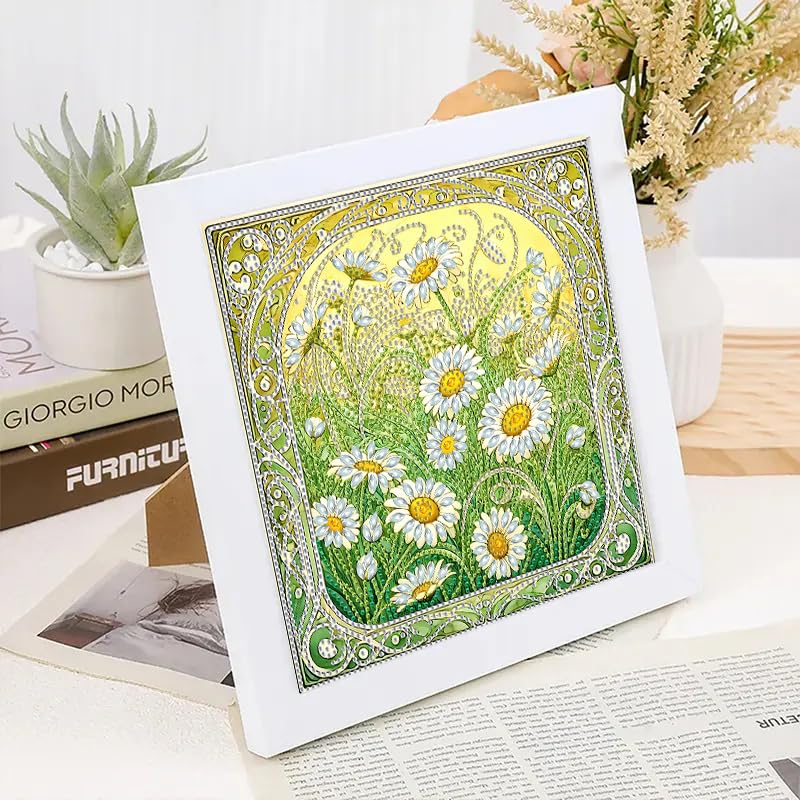 Amazon.co.jp: ダイヤモンドアートクラブ、小さな生花 ダイヤモンド