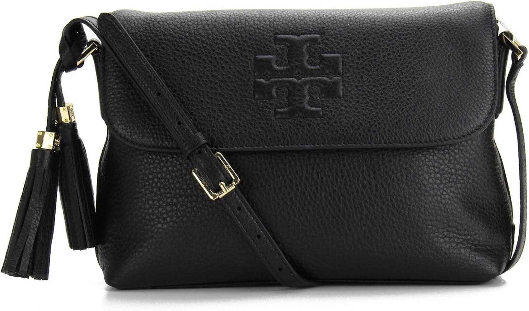 Amazon | (トリーバーチ) TORY BURCH レザー ロゴデザイン ショルダー