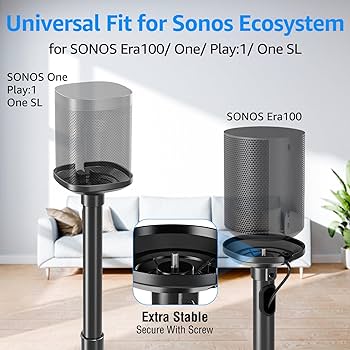 Amazon.com: MOUNTUP Speaker Stands for Sonos Era 100, Sonos One