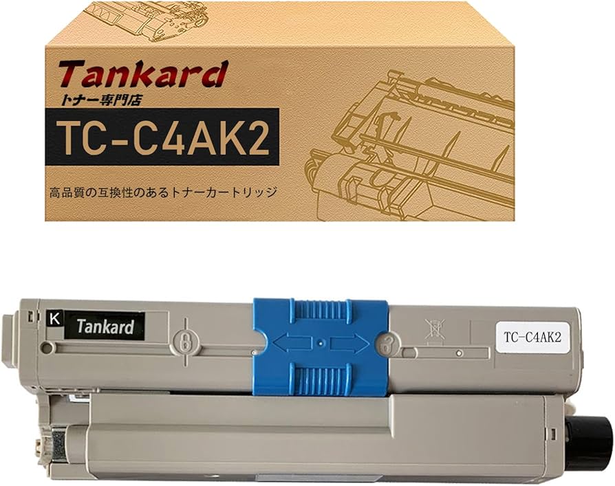Amazon.co.jp: 【Amazon.co.jp限定】OKI用 TC-C4A TC-C4AK2 ( ブラック