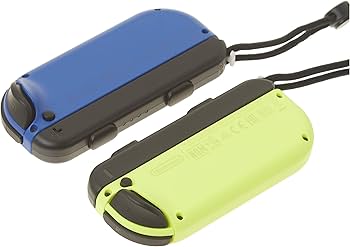 Amazon.com: Nintendo Blue/Neon Yellow Joy-Con (L-R) - Switch