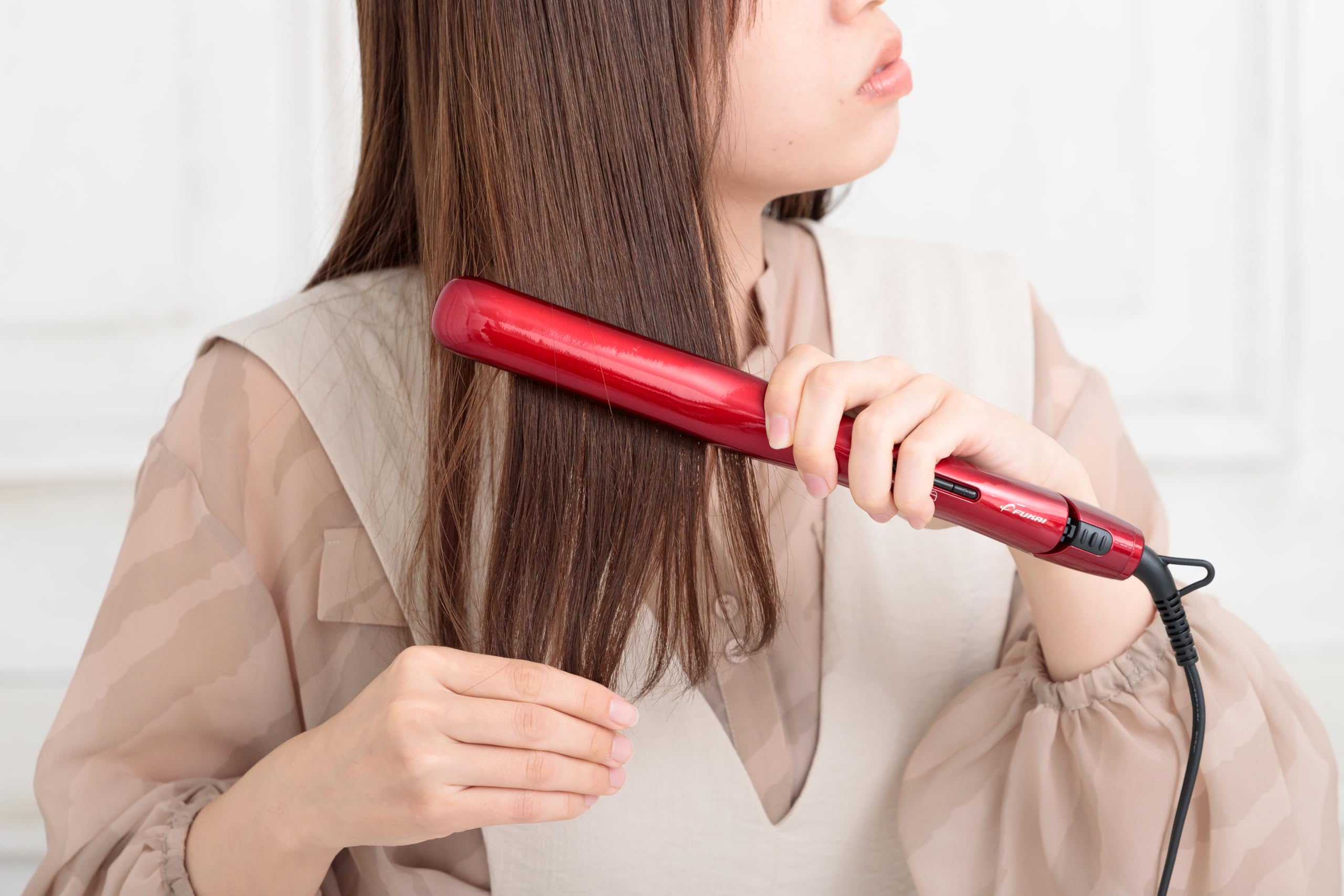 Amazon.co.jp: FUKAI ストレート＆カールヘアアイロン | 立ち上がり45