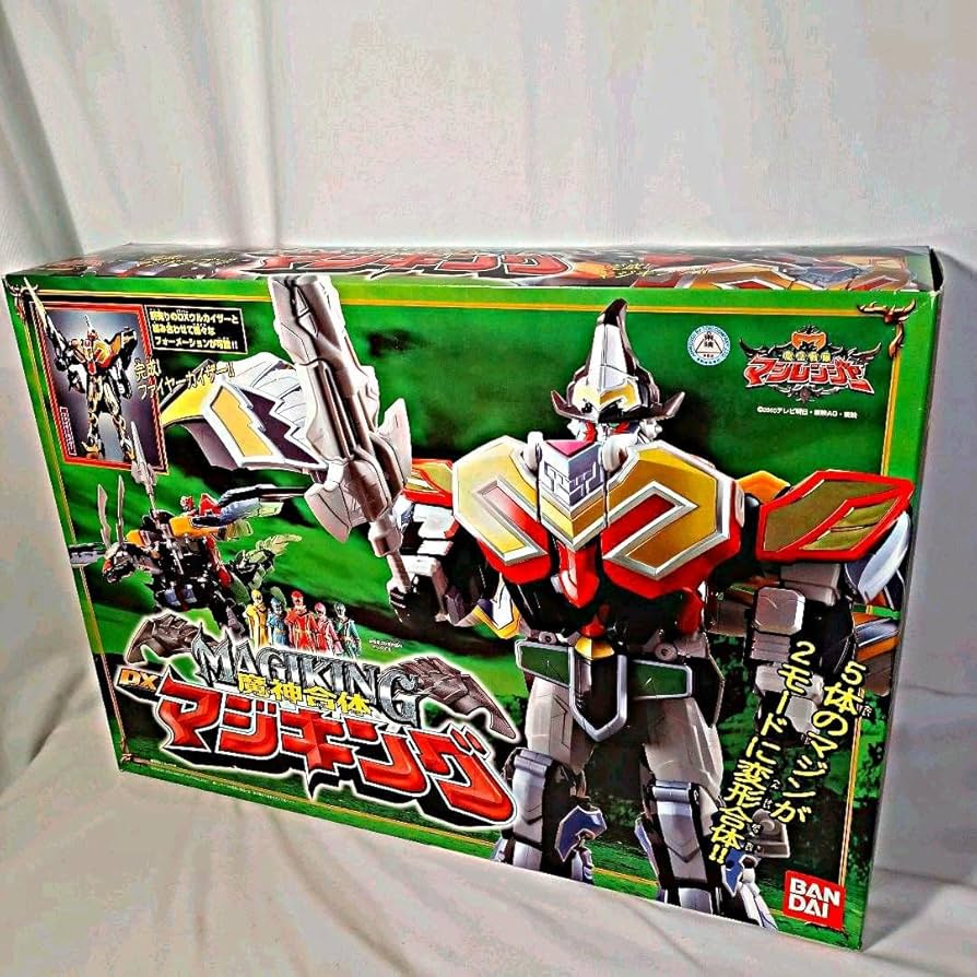Amazon.co.jp: 魔法戦隊 マジレンジャー DX 魔神合体 マジキング