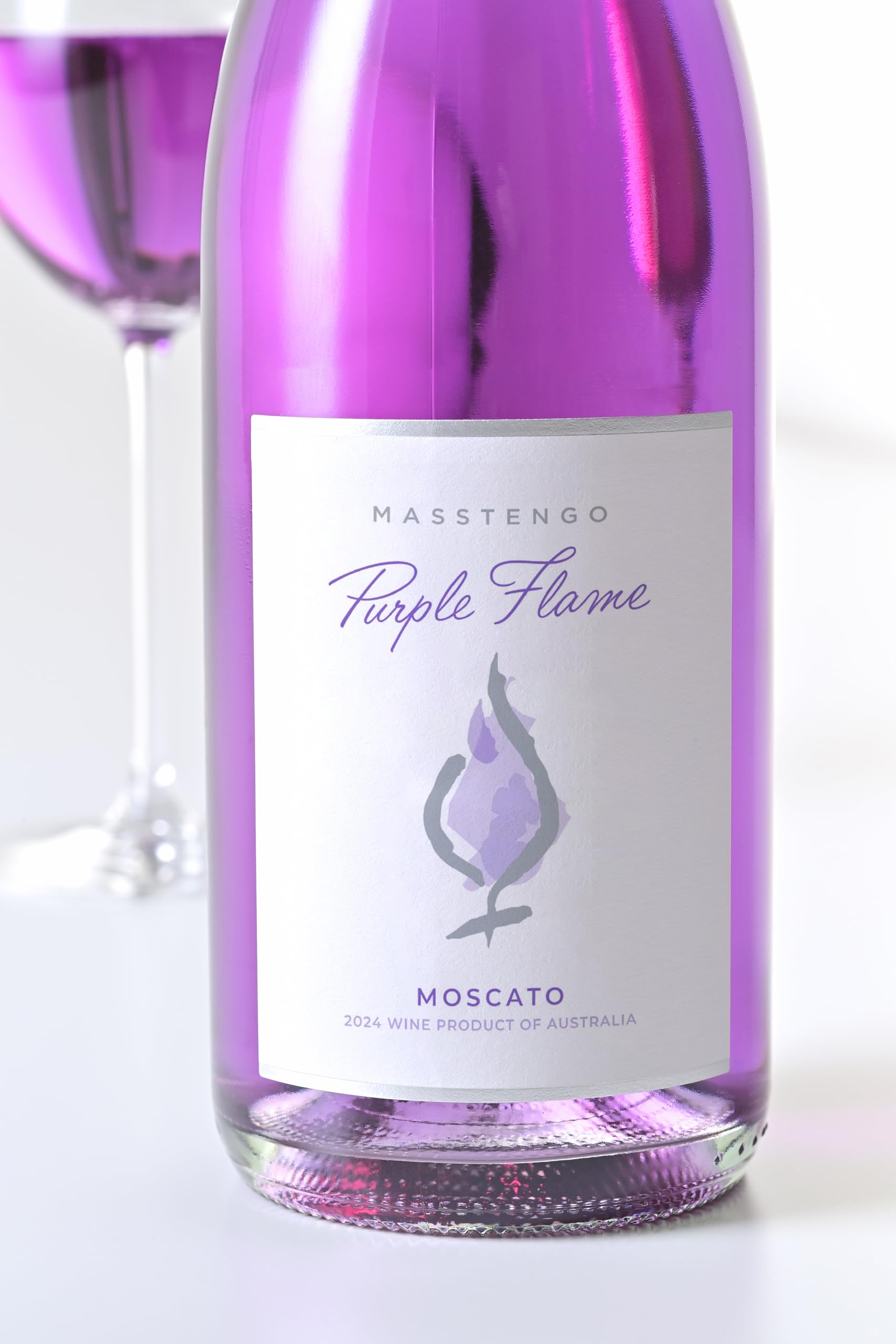 Amazon.co.jp: 【紫ワイン 甘口】パープルフレイム ボトルのみ Purple