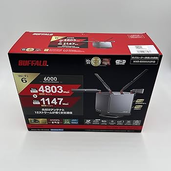 Amazon.co.jp: バッファロー WXR-6000AX12P/D [無線LANルーター Wi-Fi