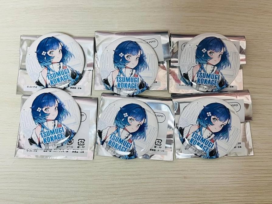 Amazon.co.jp: rage ぶいすぽ 缶バッジ 紡木こかげ セット : おもちゃ