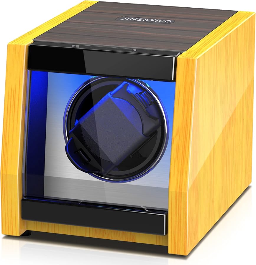 Amazon.co.jp: ワインディングマシーン 1本巻き 腕時計自動巻き上げ機