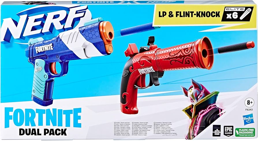 Amazon.co.jp: Nerf Fortnite デュアルパック フォートナイト