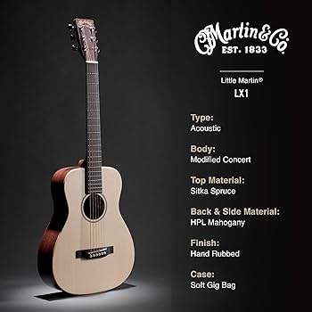 Amazon.co.jp: Martin LX1 Little Martin アコースティックギター