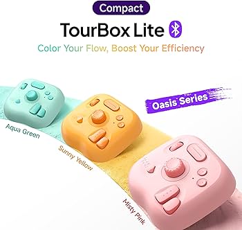 Amazon.com: TourBox Lite Bluetooth Oasis Series - Compact Editing