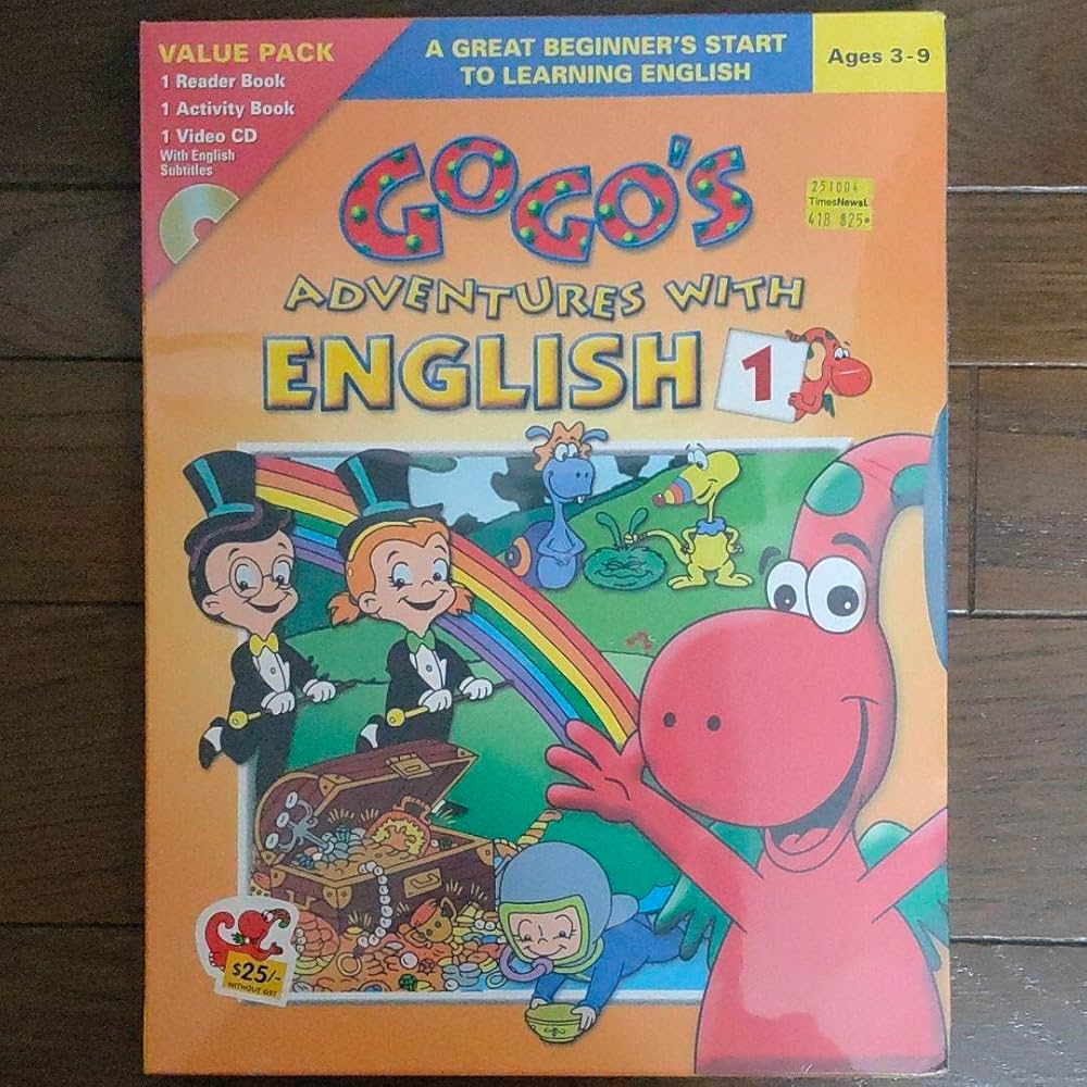 Amazon.co.jp: 英語教材 GOGO'S Adventures with English : おもちゃ