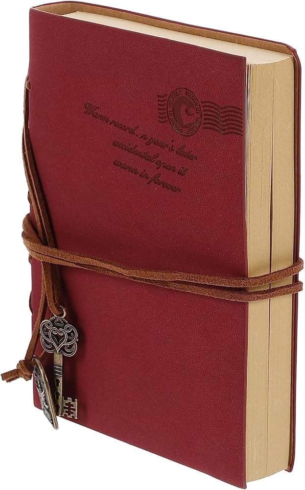 Amazon.co.jp: 日記帳 アンティーク ノート メモ帳 ダイアリー