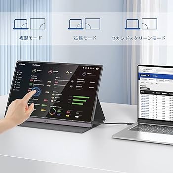 Amazon.co.jp: モバイルモニター IVV モバイルディスプレイ タッチ機能