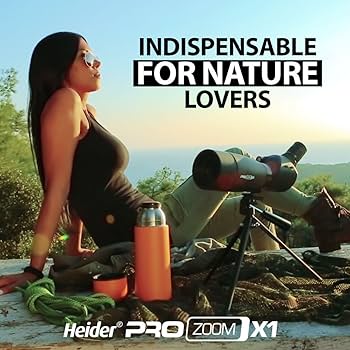 HEIDER PROZOOM X1 KARA TELESKOBU : Amazon.com.tr: Elektronik