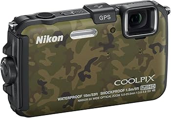 Amazon.com : Nikon COOLPIX AW100 16 MP CMOS Waterproof Digital