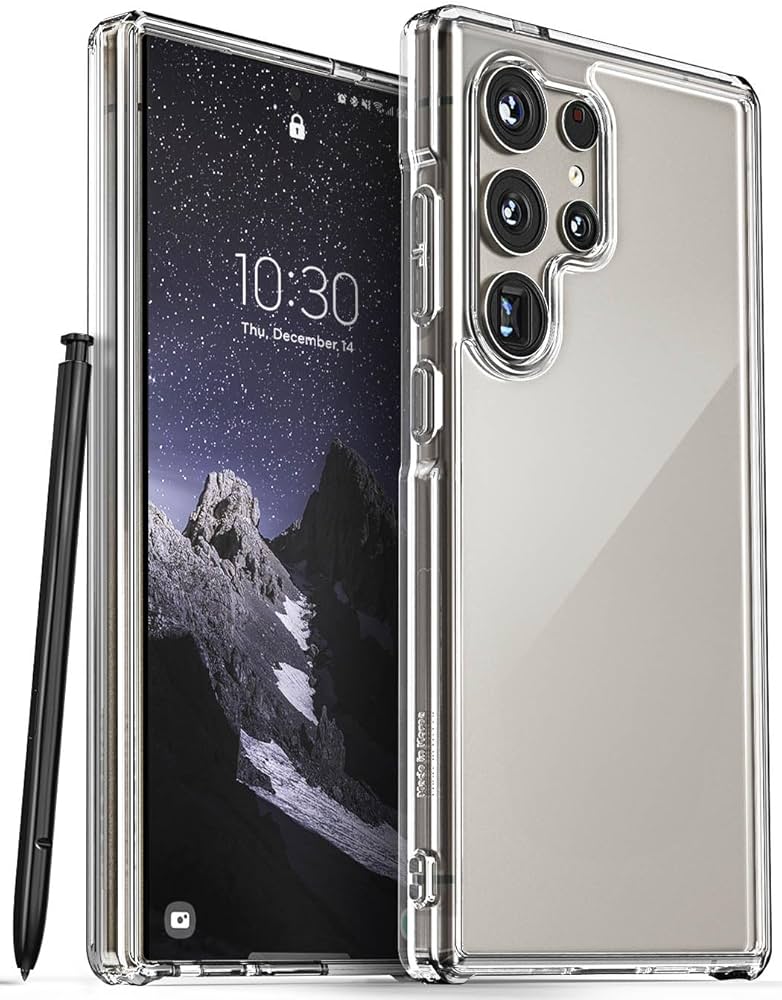 Amazon.co.jp: 【VRS】 Galaxy S24 Ultra 対応 ケース 耐衝撃 クリア