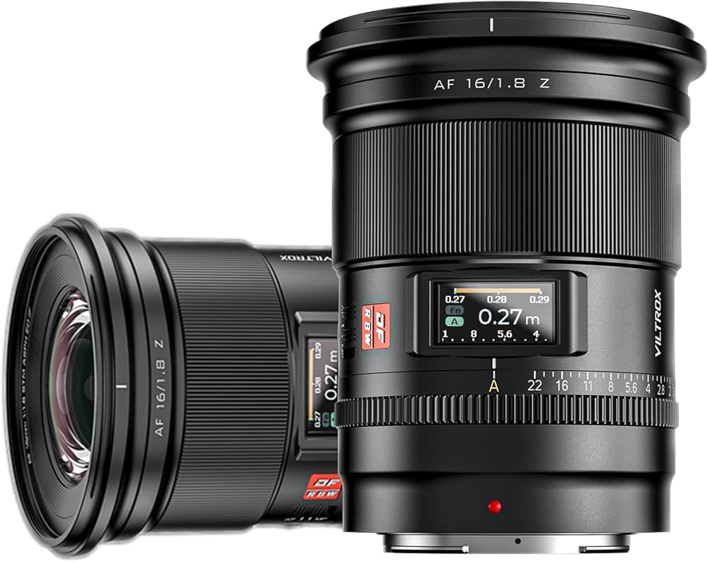 Amazon.co.jp: Viltrox AF 16mm F1.8 Pro Z カメラレンズ 超広角レンズ