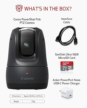 Amazon.com : Canon PowerShot Pick, Active Tracking PTZ Camera