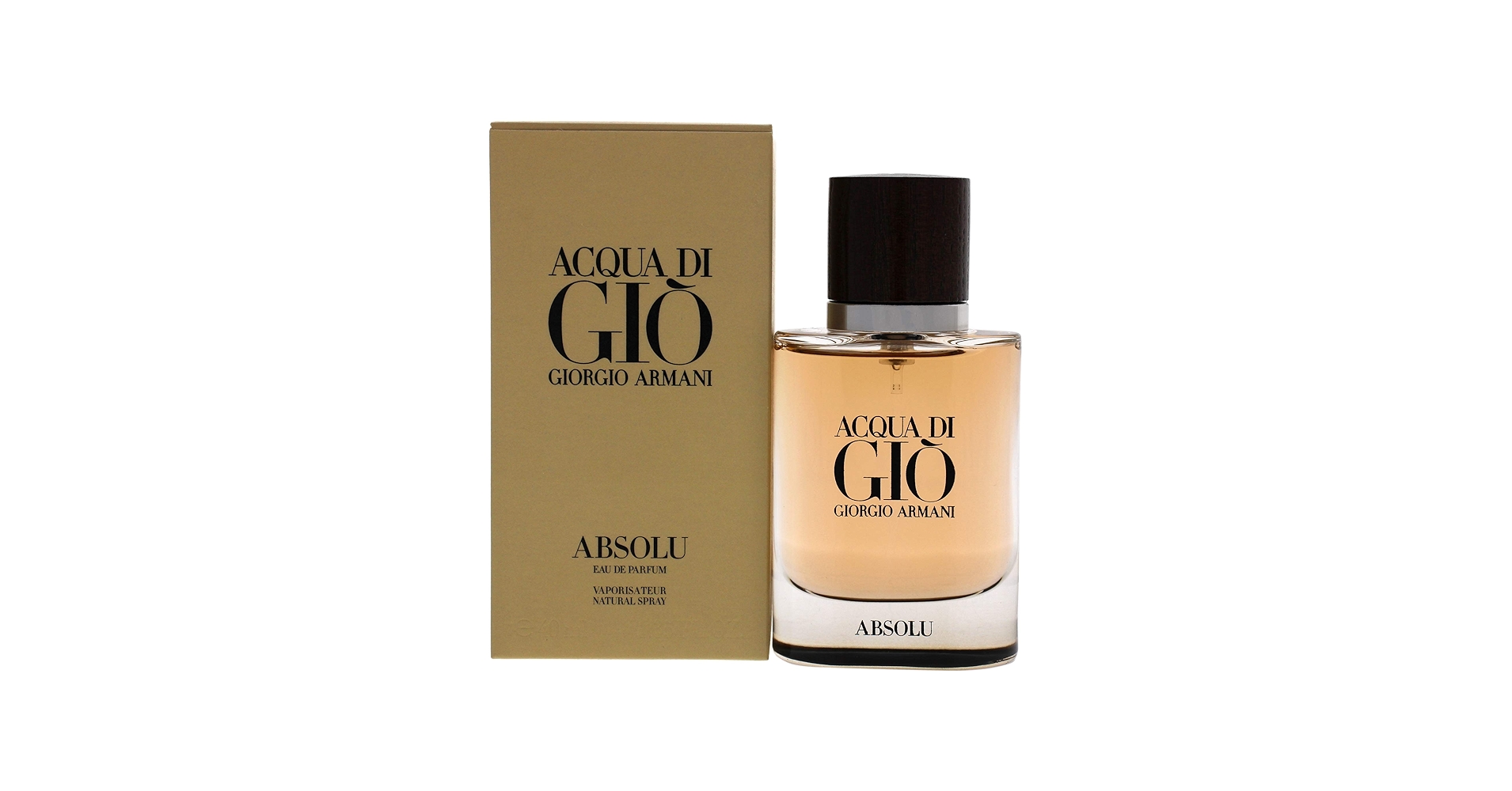 Amazon.com : GIORGIO ARMANI Acqua Di Gio Absolu for Men Eau De