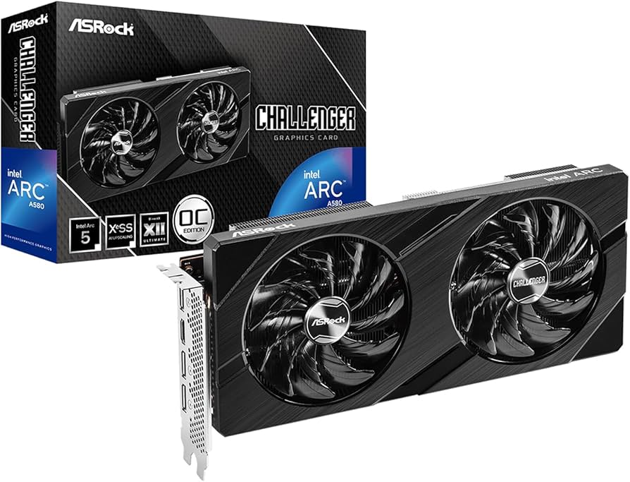 Amazon.com: ASRock Challenger Intel ARC A580 CL 8G GDDR6 256-bit