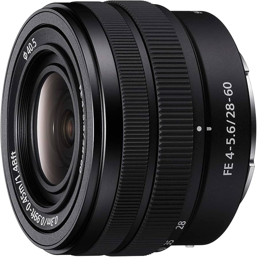 Amazon.com : Sony FE 28-60mm F4-5.6 Full-Frame Compact Zoom Lens
