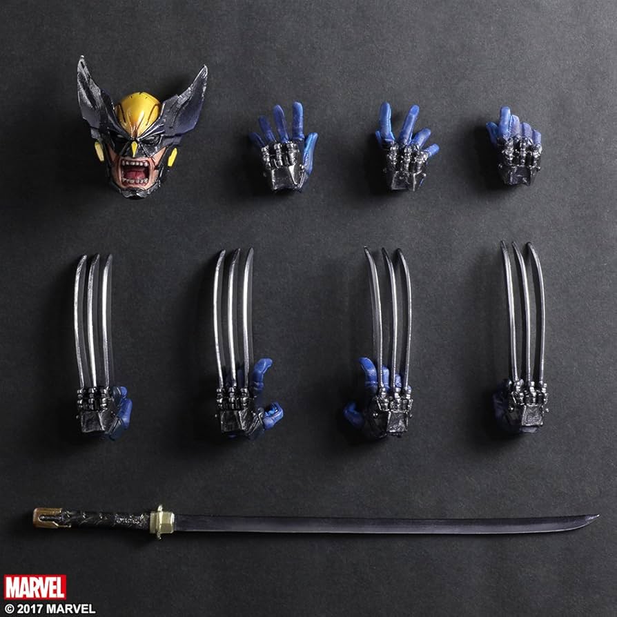 Amazon.co.jp: MARVEL UNIVERSE VARIANT PLAY ARTS改 ウルヴァリン PVC