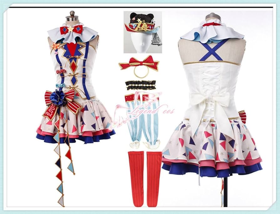 Amazon.co.jp: ラブライブ! サーカス編覚醒後 高坂 穂乃果 風 コスプレ