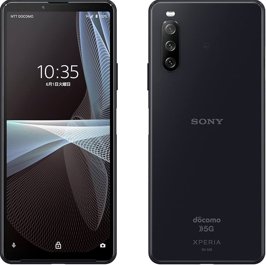 Amazon.co.jp: SONY Xperia 10 Ⅲ SO-52B docomo Black SIM-Free
