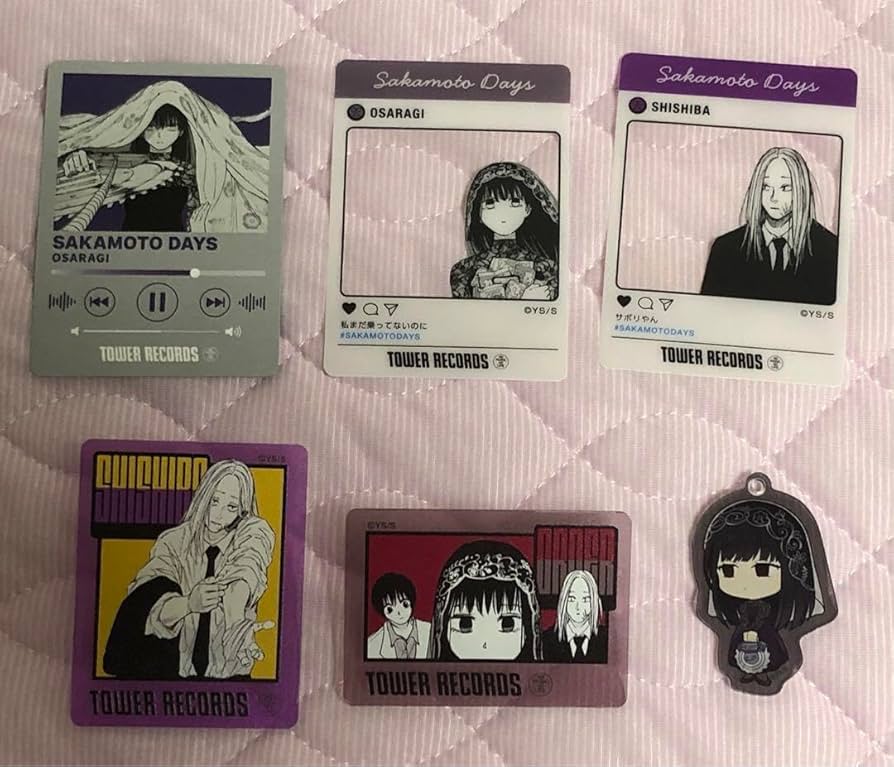 Amazon.co.jp: サカモトデイズ タワレコカフェ 大佛神々廻グッズセット