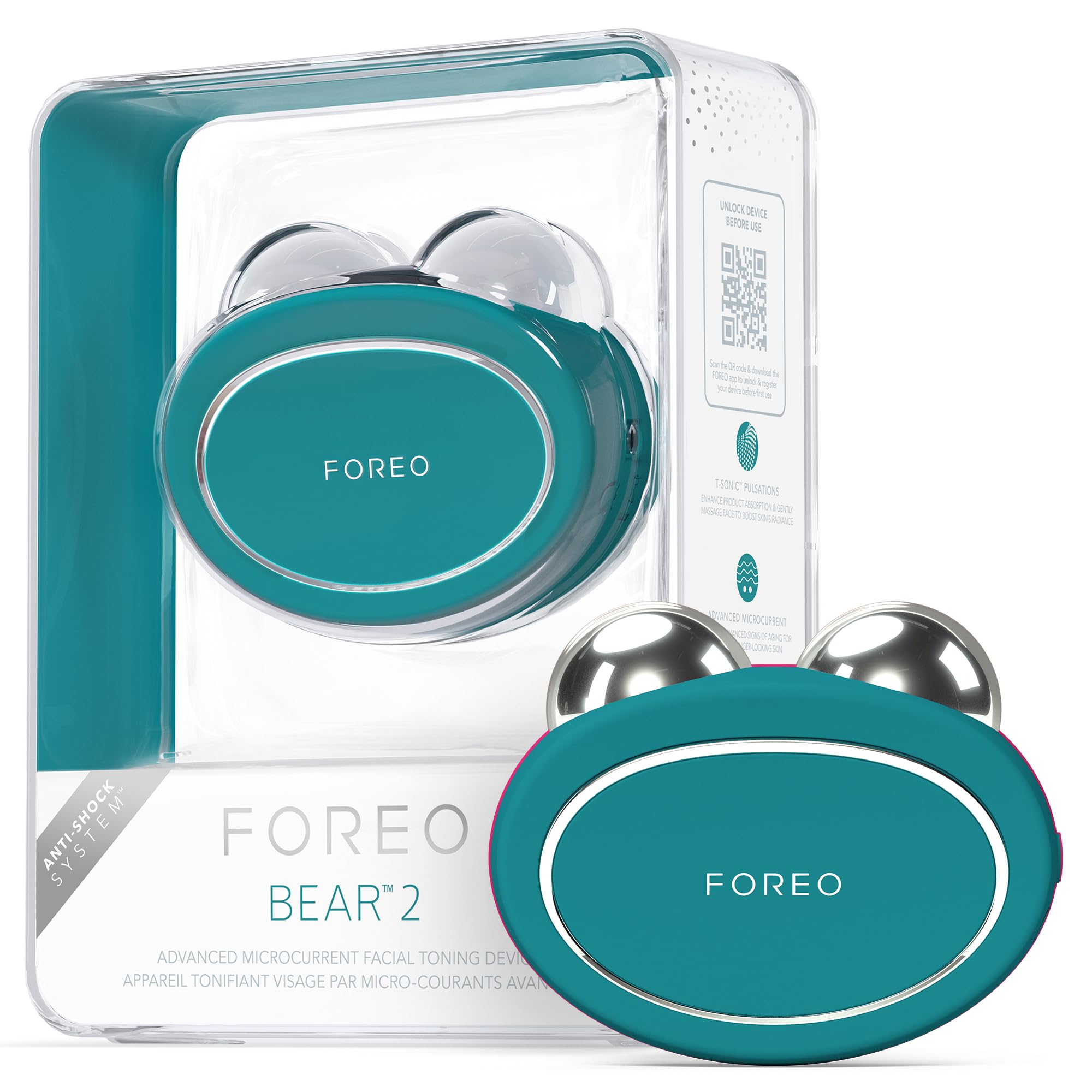 Amazon.com: FOREO Bear 2 Advanced Lifting Toning Microcurrent