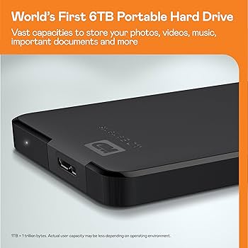 Amazon.com: Western Digital WD 5TB Elements Portable External Hard