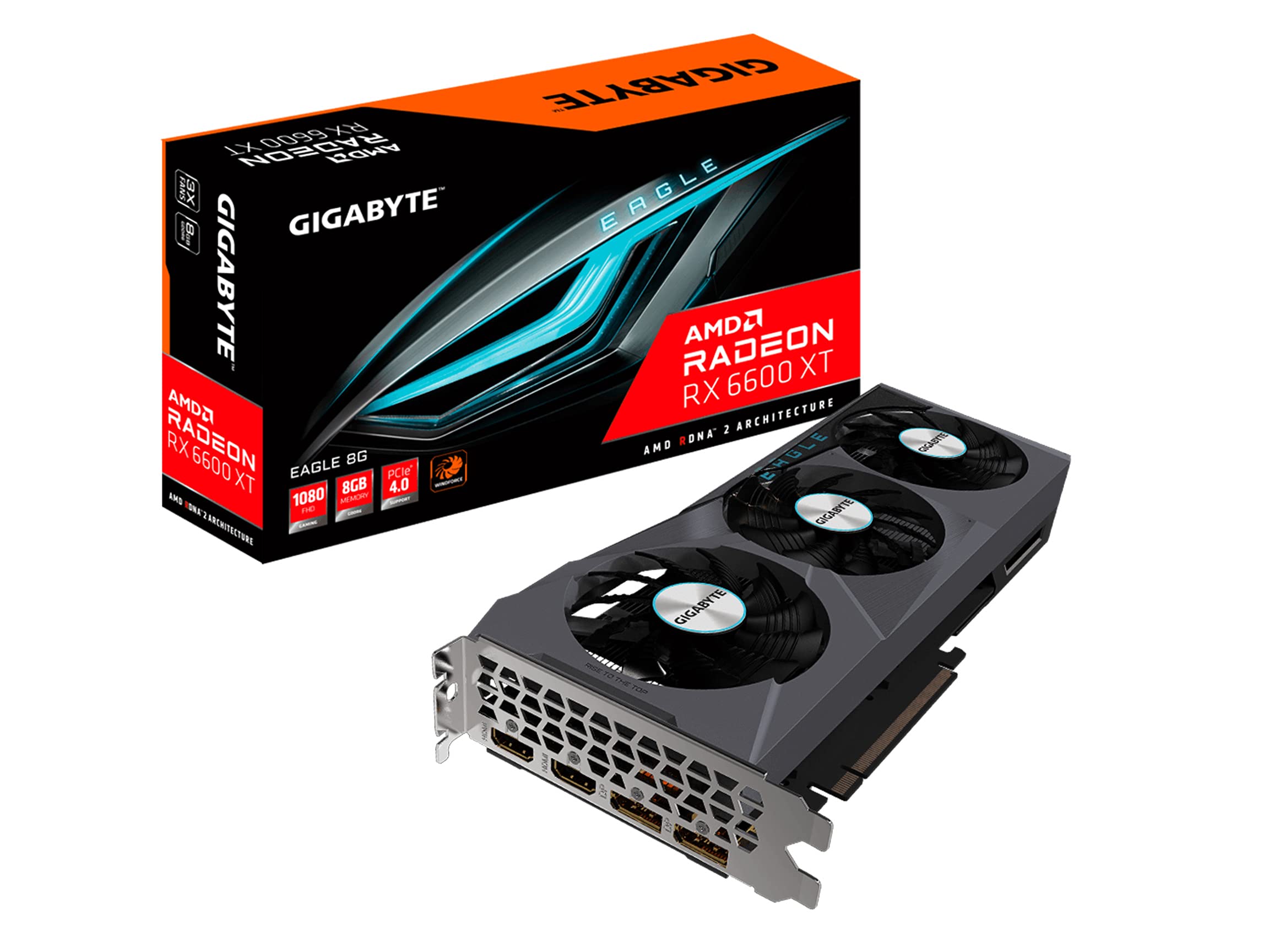 Amazon.com: Gigabyte Radeon RX 6600 XT Eagle 8G Graphics Card