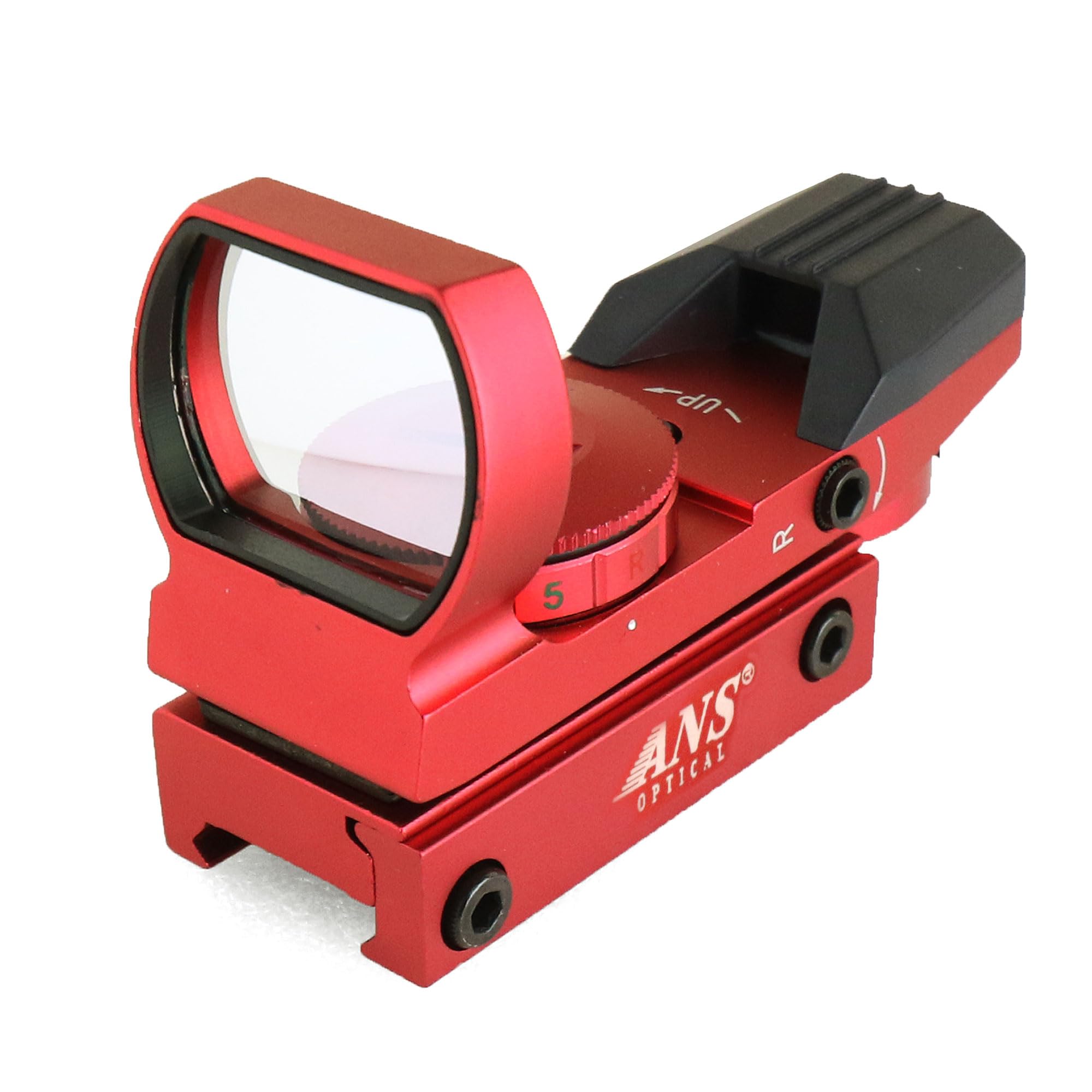 Amazon.co.jp: ANS Optical 軽量 オープン ドットサイト 赤 マルチ