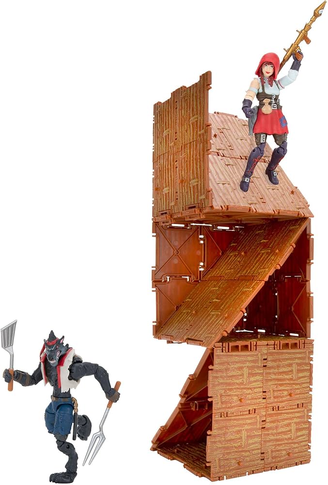 Amazon.com: Fortnite Turbo Builder Set, 2 Figure Pack - 4 Inch