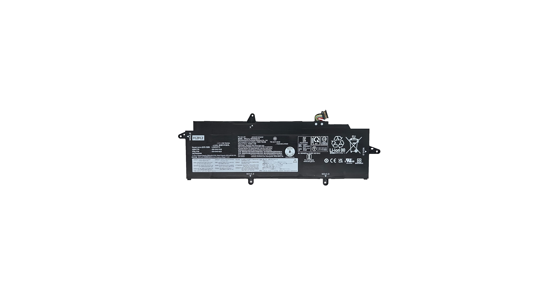 Amazon.com: FCZFCZ L20D3P72 Replacement for Lenovo ThinkPad X13