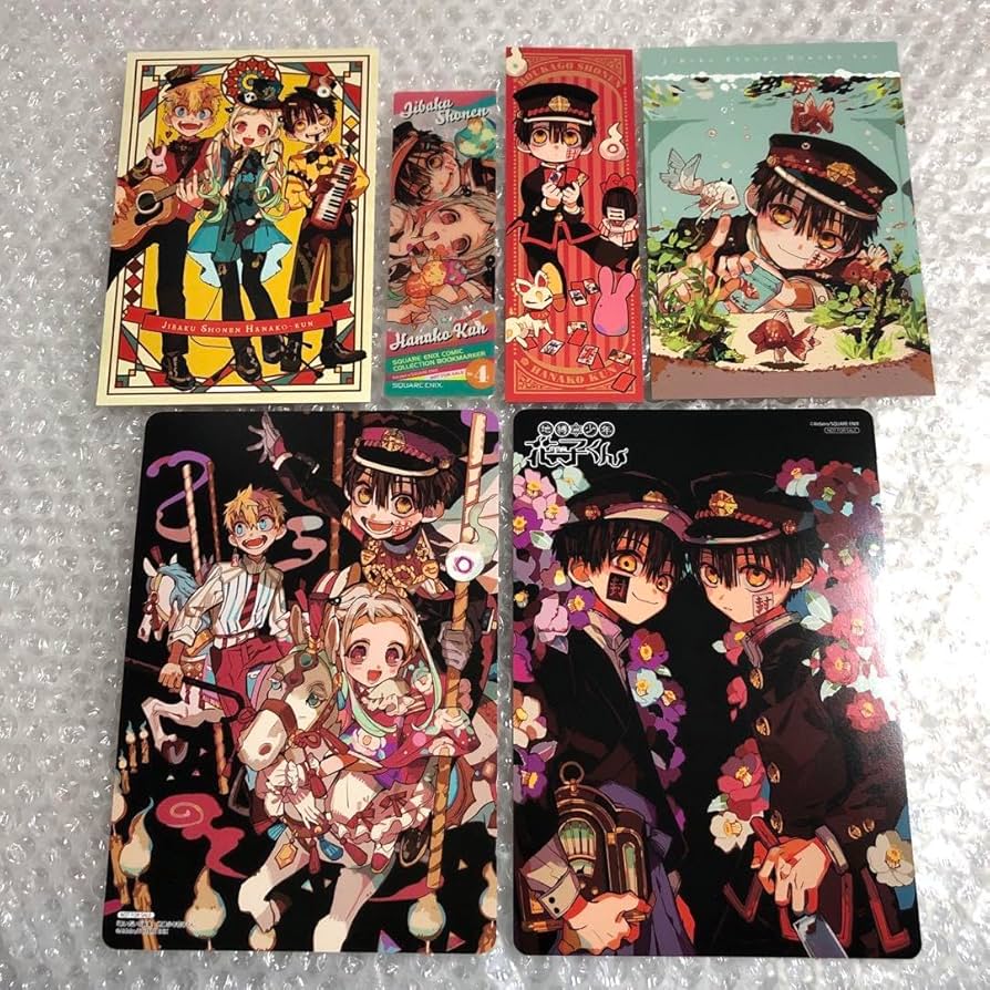 Amazon.co.jp: 地縛少年花子くん 購入特典 しおり ポストカード セット