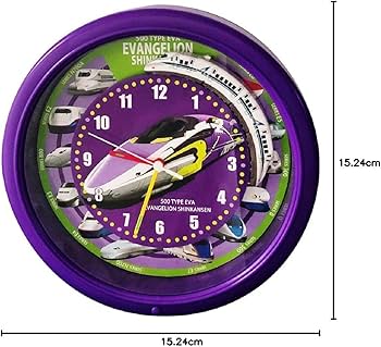 Amazon.co.jp: エヴァンゲリオン 新幹線 クロック 500 TYPE EVA 九州