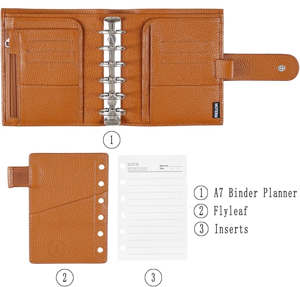 Amazon.co.jp: Moterm (モータム) リュクス ポケットシステム手帳