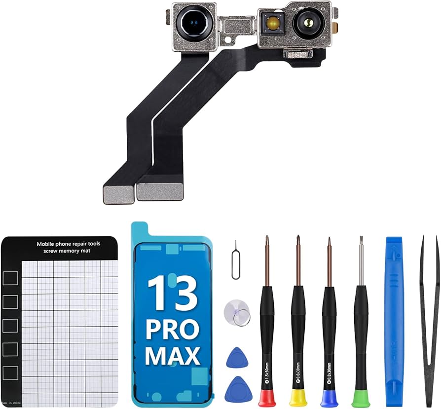 Amazon.com : CYKJGS for iPhone 13 Pro Max Front Camera Replacement